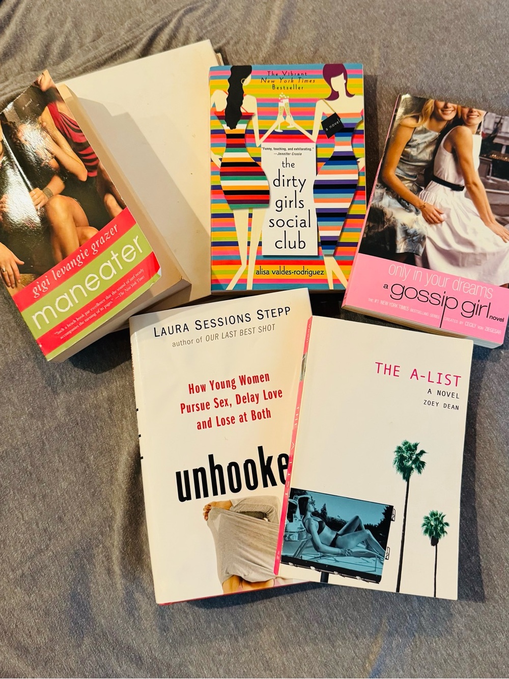 Six Y2K Chick Lit Books - Paris Hilton/Gossip Girl